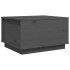 Mesa de centro madera maciza de pino gris 60x50x35