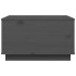 Mesa de centro madera maciza de pino gris 60x50x35
