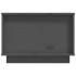 Mesa de centro madera maciza de pino gris 60x50x35
