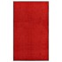 Felpudo lavable rojo 90x150