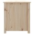 Mesa de centro de madera maciza de pino 71x49x55