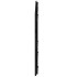 Cabecero de cama de pared madera maciza pino negro 147x3x60