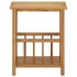 Mesa revistero madera maciza de roble 45x35x55