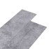 Lamas para suelo de PVC autoadhesivas gris cemento 5,02 m² 2