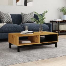 Mesa de centro FLAM madera maciza de pino 100x50x32,5