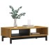 Mesa de centro FLAM madera maciza de pino 100x50x32,5