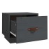 Mesitas de noche 2 uds madera maciza de pino gris 40x34x35