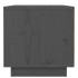 Mesitas de noche 2 uds madera maciza de pino gris 40x34x35