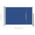Toldo lateral retráctil de jardín azul 60x300