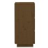 Aparador 2 uds madera maciza de pino marrón miel 32x34x75