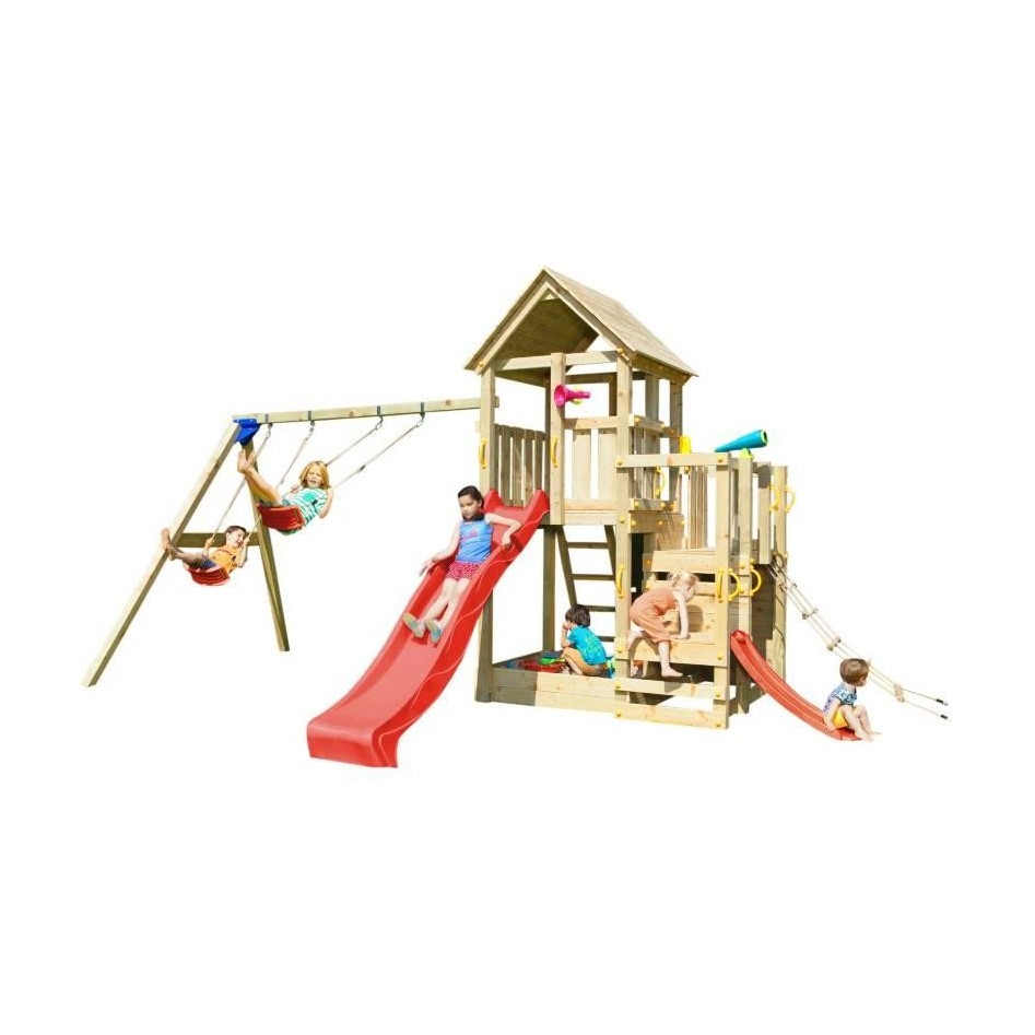 Penthouse XL Parque Infantil + Columpio Doble