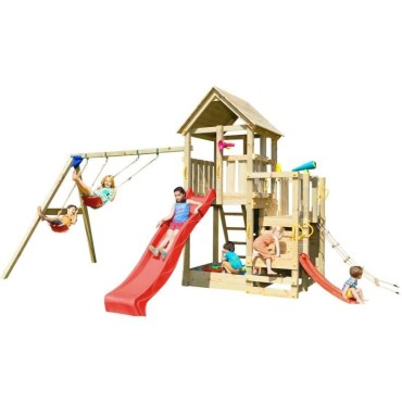 Parque Infantil Penthouse XL + Columpio Doble