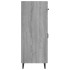 Aparador de madera de ingeniería gris Sonoma 69,5x34x90
