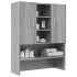 Armario de lavadora gris sonoma 70,5x25,5x90