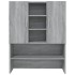 Armario de lavadora gris sonoma 70,5x25,5x90