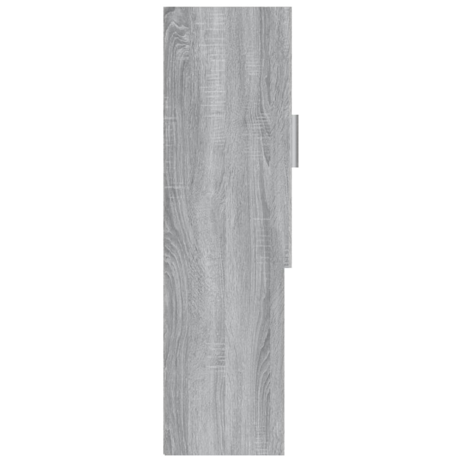 Armario de lavadora gris sonoma 70,5x25,5x90