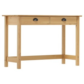 Mesa consola Hill con 2 cajones madera pino 110x45x74