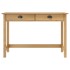 Mesa consola Hill con 2 cajones madera pino 110x45x74
