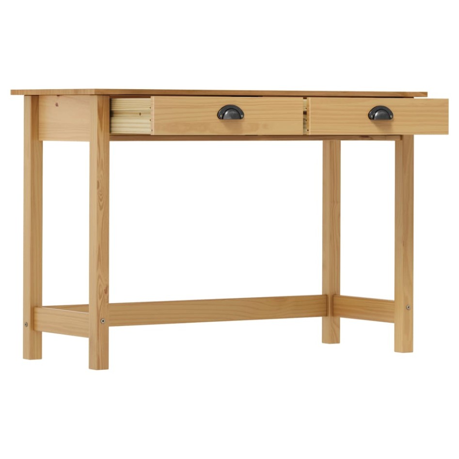 Mesa consola Hill con 2 cajones madera pino 110x45x74
