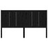 Cabecero de cama madera maciza de pino negro 205,5x4x100
