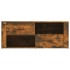 Mueble para TV madera contrachapada roble ahumado 100x35x40