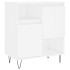 Aparador de madera contrachapada blanco 60x35x70