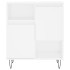 Aparador de madera contrachapada blanco 60x35x70