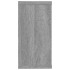 Estante cubo pared 4 uds contrachapada gris Sonoma 100x15x30