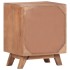 Mesita de noche de madera maciza de mango 40x30x50