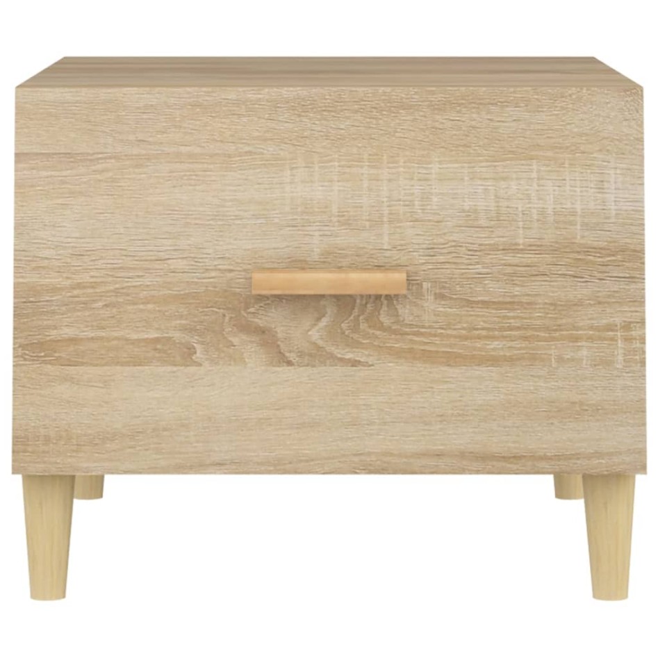 Mesas de centro 2 uds madera ingeniería roble Sonoma