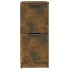 Aparadores 2 uds madera contrachapada roble ahumado 30x30x70