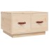 Mesa de centro de madera maciza de pino 60x53x35