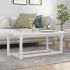 Mesa de centro de madera maciza de pino blanco 110x55x45
