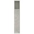Mueble cabecero gris hormigón 140x18,5x104,5