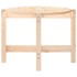 Mesa de centro de madera maciza de pino 118x63x45
