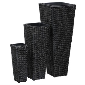 Conjunto de arriates 3 piezas jacinto de agua