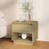 Mesitas de noche 2 uds contrachapada roble Sonoma 45x34x44
