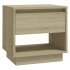 Mesitas de noche 2 uds contrachapada roble Sonoma 45x34x44