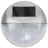 Lámparas solares LED de pared exterior 12 uds redondas