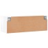 Armario de pared madera ingeniería blanco brillo 100x36,5x35