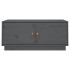 Mesa de centro de madera maciza de pino gris 80x50x35