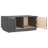 Mesa de centro de madera maciza de pino gris 80x50x35