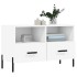 Mueble para TV madera contrachapada blanco 80x36x50
