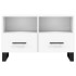 Mueble para TV madera contrachapada blanco 80x36x50