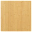 Tablero de mesa de bambú 70x70x1,5 cm