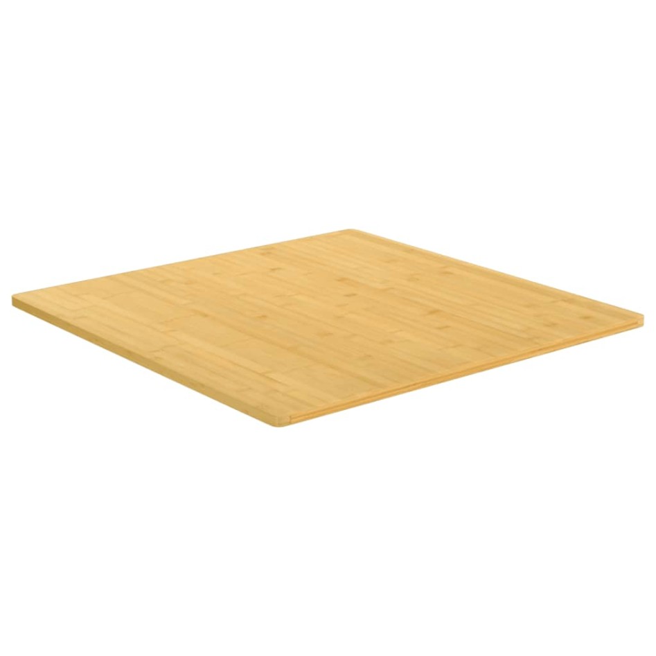 Tablero de mesa de bambú 70x70x1,5