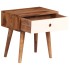 Mesita de noche de madera maciza de sheesham 45x30x45