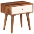 Mesita de noche de madera maciza de sheesham 45x30x45
