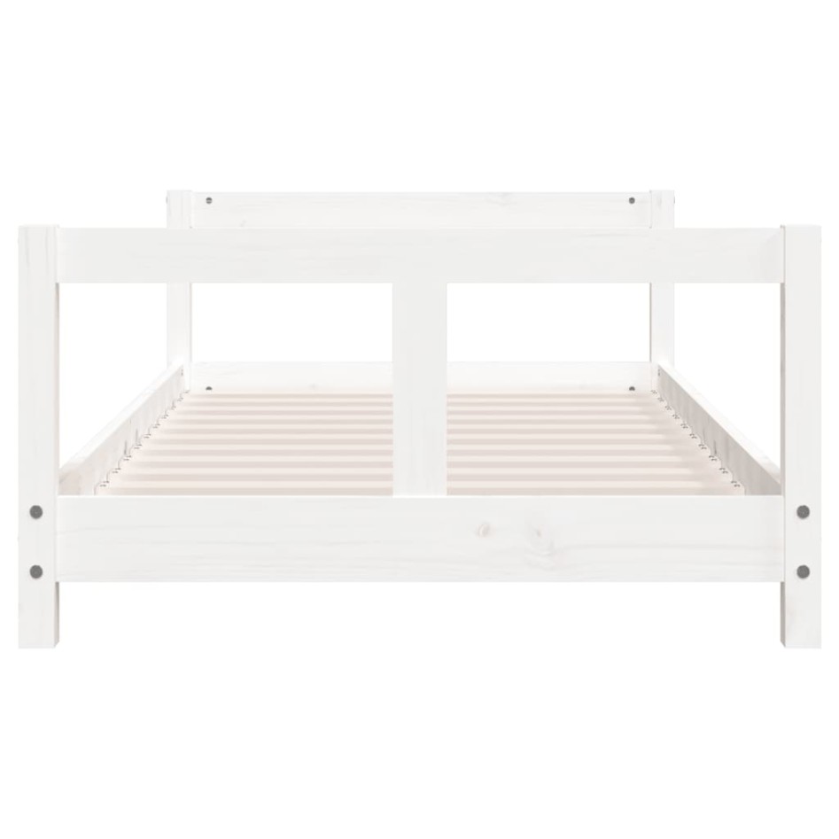 Estructura de cama para niños madera de pino blanco 80x160