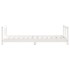 Estructura de cama para niños madera de pino blanco 80x160
